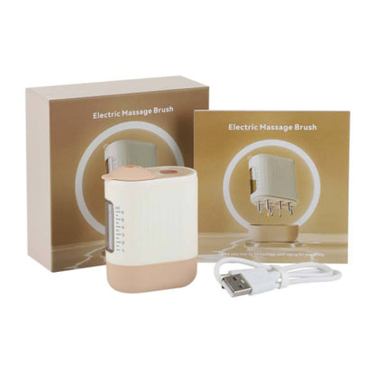 ⚜️ Appareil de Massage Cuir Chevelu & Applicateur de Sérum – Stimulateur de Repousse des Cheveux.